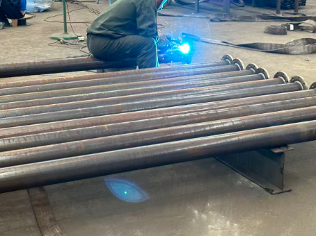 青岛20#无缝注浆管加工108*6钢花管棚管